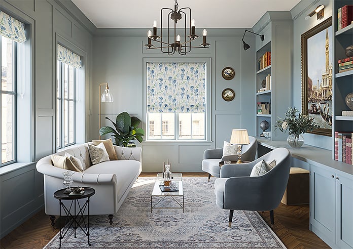 Wisteria Silk, Dream - Motorised Roman Blind - Image 8